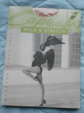 Capezio  Suntan Footless Adult Tights New in Package